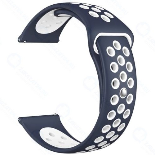 Ремешок LYAMBDA Alioth, универсальный, 20mm Blue/White (DS-GS-03-20-BL)