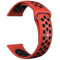 Ремешок LYAMBDA Alioth, универсальный, 20mm Red/Black (DS-GS-03-20-RD)