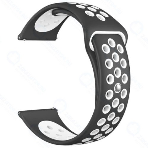 Ремешок LYAMBDA Alioth, универсальный, 22mm Black/White (DS-GS-03-22-WB)