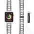 Ремешок LYAMBDA Cetus для Apple Watch 38/40mm Silver (DSG-25-40-SL)