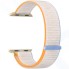 Ремешок LYAMBDA Vega для Apple Watch 42/44mm White Milk/Blue/Orange (DSN-01-44-67)