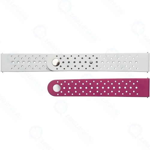 Ремешок Samsung Braloba Active Rubber для Galaxy Watch Active/Watch 42мм Pink/Gray (GP-XVR500BRBPW)