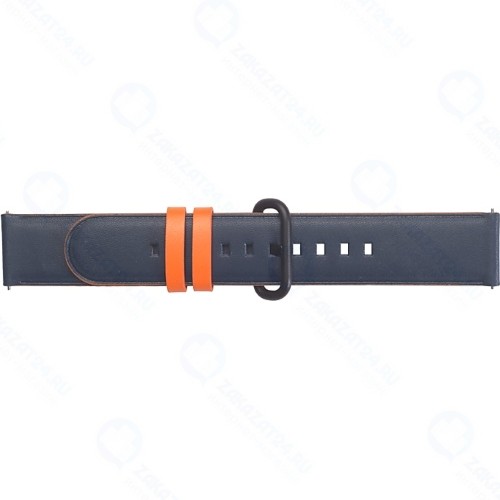 Ремешок Samsung Braloba Active Leather Dress для Galaxy Watch Active/Watch 42мм Blue/Black (GP-XVR500BRDBW)