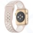 Ремешок InterStep Action для Apple Watch 38mm/40mm, силикон, розовый/белый (HWE-AWB40ACT-NP0503O-K100)