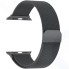 Ремешок InterStep Mesh для Apple Watch 42/44mm, сталь, черный (HWE-AWB44MES-NP0001O-K400)