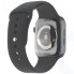 Ремешок InterStep Sport для Apple Watch 42mm/44mm, силикон, черный (HWE-AWB44SPT-NP0001O-K100)