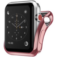 Чехол InterStep для Apple Watch, 44mm, спортивный Pink (HWE-AWC44MSL-NP0005O-K100)