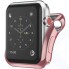 Чехол InterStep для Apple Watch 44mm, спортивный, силикон, розовый (HWE-AWC44MSL-NP0005O-K400)