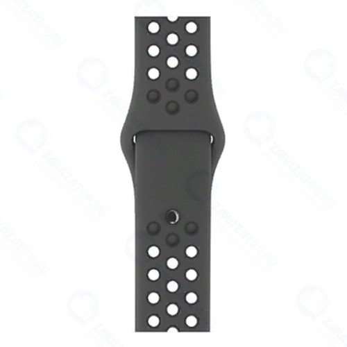 Ремешок Apple для Apple Watch 42mm Anthracite/Black Nike Sport Band (MQ2T2ZM/A)