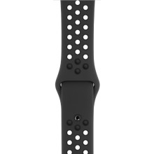 Ремешок Apple для Apple Watch 44mm Anthracite/Black Nike Sport Band S/M&M/L (MX8E2ZM/A) Ремешок Apple для Apple Watch 44mm Anthracite/Black Nike Sport Band S/M&M/L (MX8E2ZM/A)