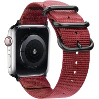 Ремешок TFN Canvas Band для Apple Watch 38/40мм, винный красный (TFN-WA-AWCB40C04)
