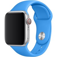 Ремешок TFN Silicone Band для Apple Watch 42/44мм, голубой (TFN-WA-AWSB44C29)
