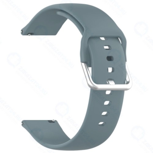 Ремешок RED-LINE универсальный, силиконовый, 22 mm Grey Blue (УТ000025242)