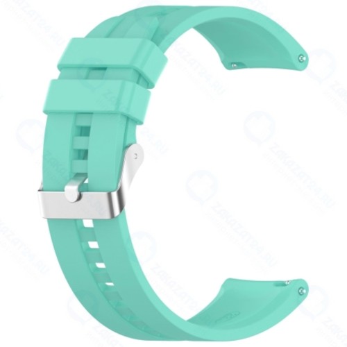 Ремешок RED-LINE универсальный, силиконовый, рельефный, 22 mm Mint (УТ000025260)