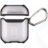 Чехол XUNDD XDCA-006 для AirPods 1/2, с карабином, черный (УТ000025584)