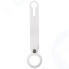 Подвеска RED-LINE для Apple AirTag, силиконовая, с зажимом, белая (УТ000025911)