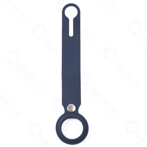 Подвеска RED-LINE для Apple AirTag, силиконовый, с зажимом, темно-синий (УТ000025918)