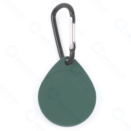 Брелок RED-LINE для Apple AirTag, с карабином, треугольник, зеленый (УТ000026011)