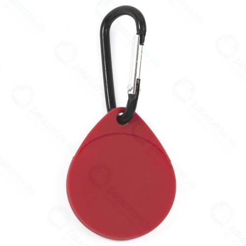 Брелок RED-LINE для Apple AirTag, с карабином, треугольник, красный (УТ000026014)