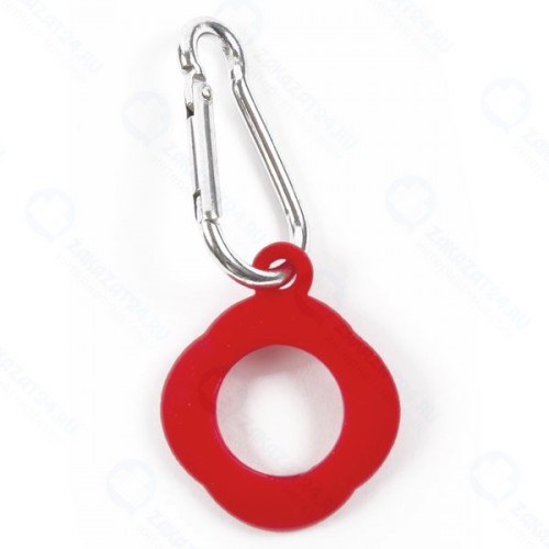 Брелок RED-LINE для Apple AirTag, с карабином, облако, красный (УТ000026022)