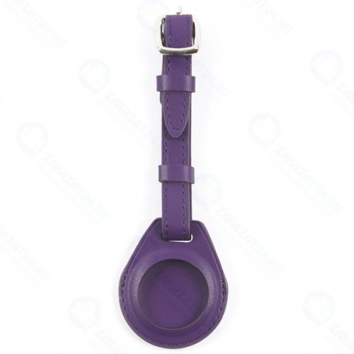 Подвеска RED-LINE для Apple AirTag, с ремешком, фиолетовая (УТ000026149)