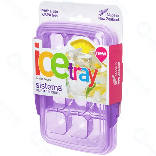 Контейнер для льда Sistema Klip It Ice Tray Accents Medium Violet (61445)