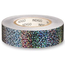 Обмотка для обруча Indigo Crystal 20х14 см, серебристая (IN139)