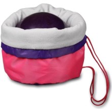 Чехол для гимнастического мяча Indigo 34х24 см, розовый (SM-335)