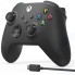 Геймпад Microsoft Xbox Black + кабель USB Type-C (1V8-00008)