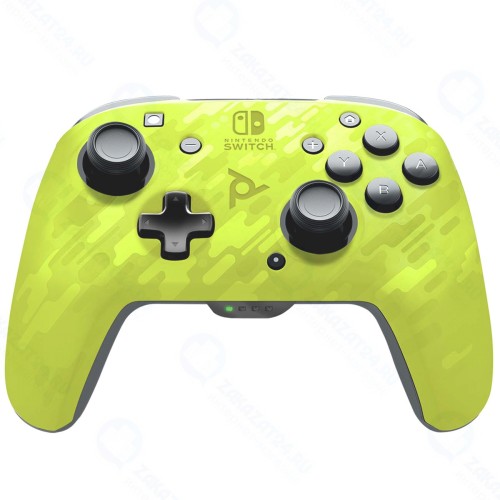 Геймпад PDP Faceoff Yellow Camo для Nintendo Switch (500-202-CMYL)