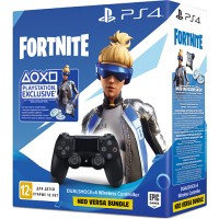 Геймпад PlayStation Dualshock v2 Black + Fortnite (CUH-ZCT2E)