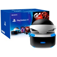 Шлем виртуальной реальности PLAYSTATION-4 Gran Turismo Sport + VR Worlds (CUH-ZVR1)