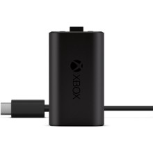 Зарядное устройство для геймпада Xbox Microsoft Play&Charge Kit (SXW-00002)