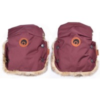 Муфта для рук на коляску EASYGROW Wine Red (103993)