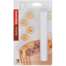 Мешок кондитерский Tescoma Delicia 30 cм, 10 шт, 6 насадок (630470)