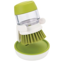 Щётка с дозатором JOSEPH-JOSEPH Palm Scrub Green (85004)