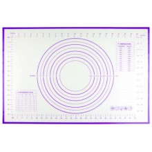 Силиконовый коврик Bradex TK 0500  с разметкой, 60х40 см, фиолетовый