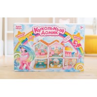 Кукольный домик HAPPY-VALLEY с аксессуарами (4298219)