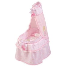 Кроватка для куклы DECUEVAS Мария, с балдахином, 60 см (51028) Кроватка для куклы DECUEVAS Мария, с балдахином, 60 см (51028)