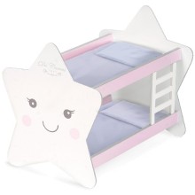 Кроватка двухъярусная для куклы DECUEVAS Мартин, 51,5 см (55329) Кроватка двухъярусная для куклы DECUEVAS Мартин, 51,5 см (55329)