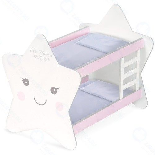 Кроватка двухъярусная для куклы DECUEVAS Мартин, 51,5 см (55329)