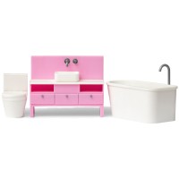 Набор кукольной мебели LUNDBY базовый для ванной комнаты (LB_60305700)