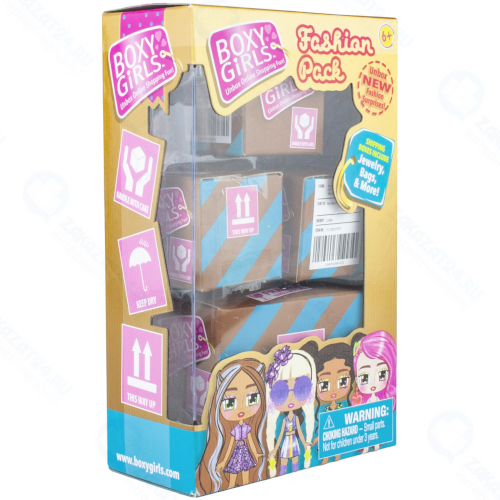 Игровой набор BOXY-GIRLS 4 посылки с сюрпризами для кукол (Т16642)