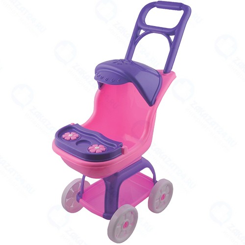 Коляска для куклы TERIDES с козырьком и столиком, 70 см (Т9-047)