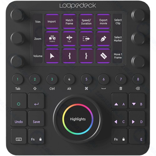 Консоль для редактирования фото и видео Loupedeck CT (LDD-1903)