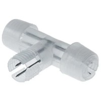 Коннектор Космос KOC-DL-3W13-CT, Т-образный для дюралайта (390955)