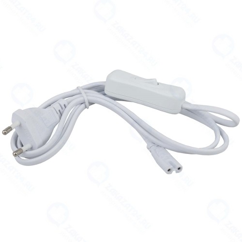 Сетевой шнур для светильников ЭРА LLED-CABLE-1.5m-SW-W