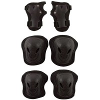 Комплект защиты ПОБЕДИТЪ SH-006, наколенники + наладонники + налокотники