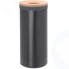 Бак для белья Brabantia 35 л, с пробковой крышкой, черный матовый (120008)