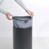Бак для белья Brabantia 35 л, с пробковой крышкой, черный матовый (120008)